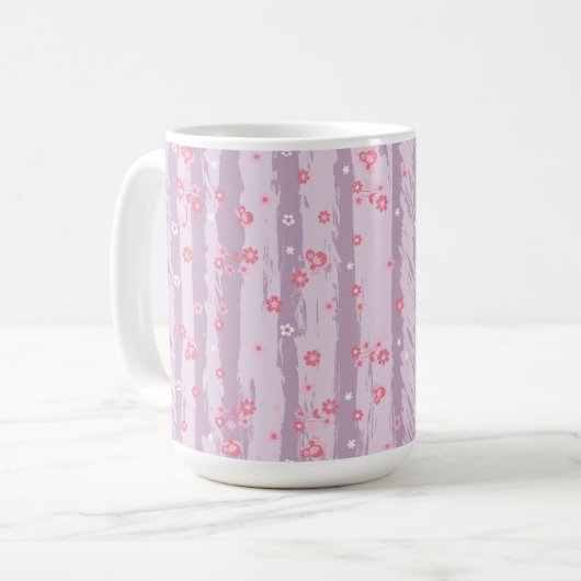 Mug – Butterfly Garden Kaffeetasse (Vorderseite Links)