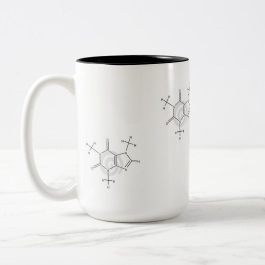 Mug Caffeine Zweifarbige Tasse (Links)
