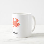 Mug Cancer Kaffeetasse (VorderseiteRechts)