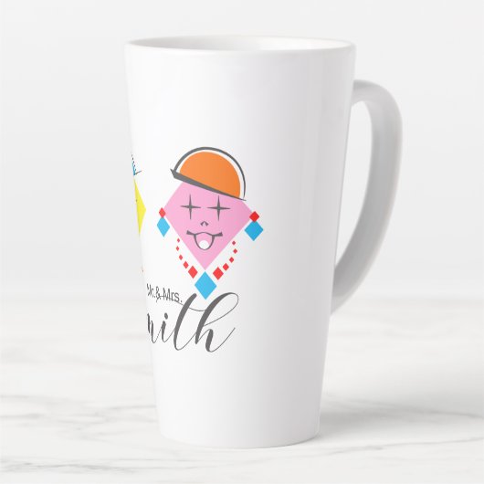 Mug/Caneca Mr. & Mrs. Smith Milchtasse (Rechte Ecke)