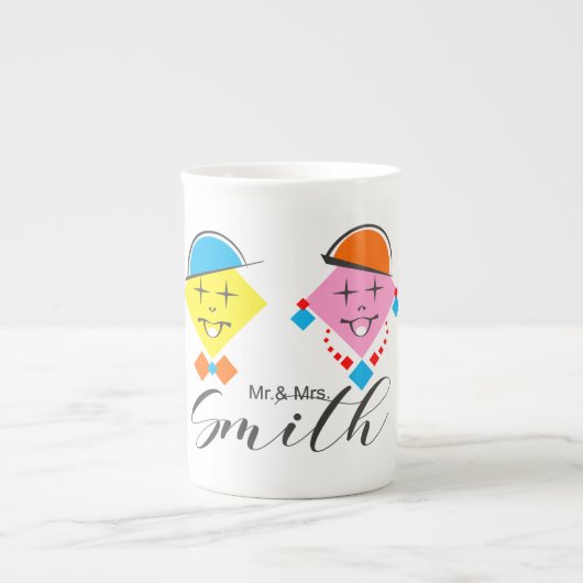 Mug/Caneca Mr. & Mrs. Smith Porzellantasse (Vorderseite)