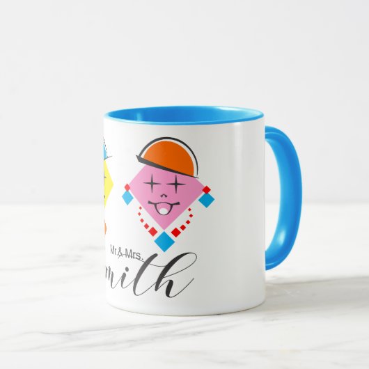 Mug/Caneca Mr. & Mrs. Smith Tasse (VorderseiteRechts)
