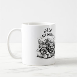 Mug cat cut kaffeetasse