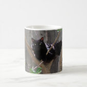 Mug - Cat in Branches Kaffeetasse (Mittel)