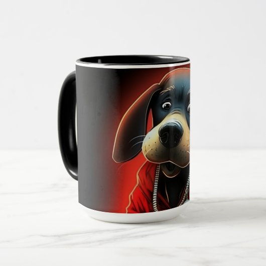 Mug Chien Tasse (Vorderseite Links)