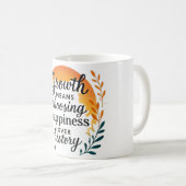Mug — Choosing Happiness Over History Kaffeetasse (VorderseiteRechts)