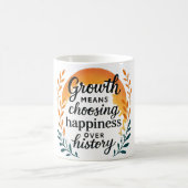Mug — Choosing Happiness Over History Kaffeetasse (Mittel)