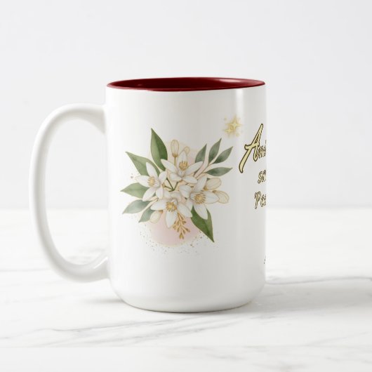 Mug Christian Inspiration Zweifarbige Tasse (Links)
