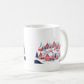 Mug Christmas Dorf Kaffeetasse (VorderseiteRechts)