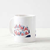 Mug Christmas Dorf Kaffeetasse (Vorderseite Links)