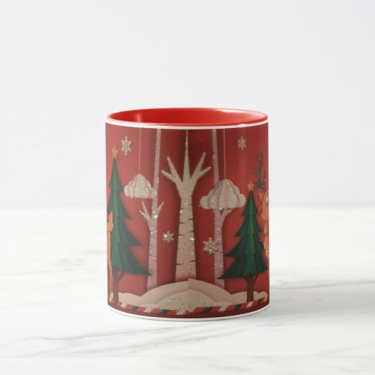 Mug Christmas fawn Tasse (Zentrum)