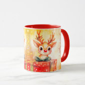 Mug Christmas fawn Tasse (VorderseiteRechts)