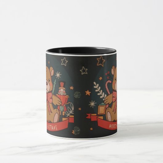 Mug Christmas teddy bear Tasse (Zentrum)