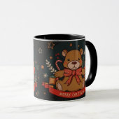 Mug Christmas teddy bear Tasse (VorderseiteRechts)