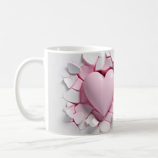 Mug Coeur Serie 1-14 Kaffeetasse (Links)