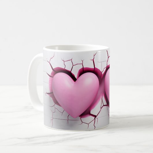 Mug Coeur Serie 1-17 Kaffeetasse (Vorderseite Links)