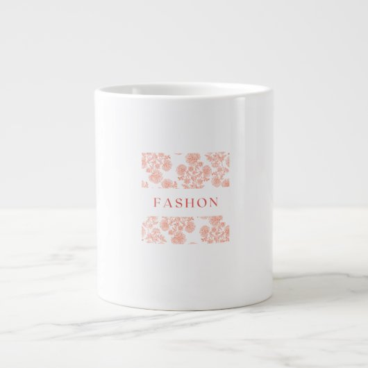 Mug coffee sample fachion  Jumbo-Tasse (Vorderseite)