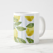 Mug coffee sample logo lemon  Jumbo-Tasse (Vorderseite Rechts)