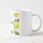 Mug coffee sample logo lemon  Jumbo-Tasse (Rechts)