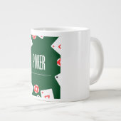 Mug coffee sample poker  Jumbo-Tasse (Vorderseite Rechts)