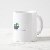 Mug coffee sample végétal  Jumbo-Tasse (Vorderseite Rechts)