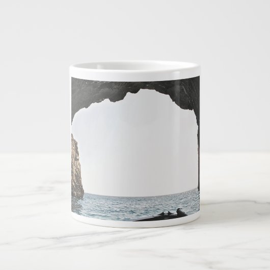 Mug coffee sea Jumbo-Tasse (Vorderseite)