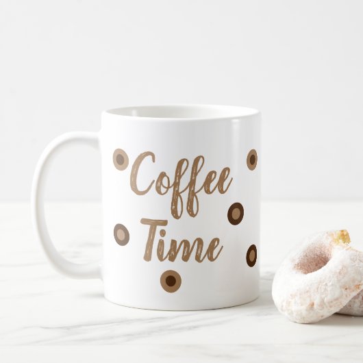 Mug Coffee Time Kaffeetasse (Mit Donut)