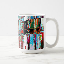 Mug – Collapse Reflection Abstract Design Kaffeetasse