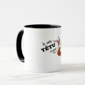 Mug combo "Ich bin stur wie ein Esel" Tasse (Vorderseite Links)