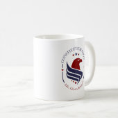Mug, Constitution Party, Eagle, oval Kaffeetasse (VorderseiteRechts)