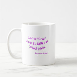 Mug Contentez, bitte. Kaffeetasse