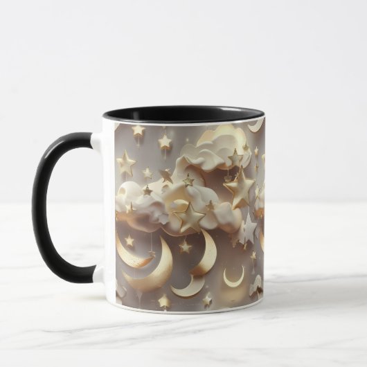 Mug - Creamy Celestial Moon Tasse (Links)