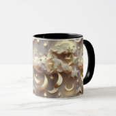 Mug - Creamy Celestial Moon Tasse (VorderseiteRechts)