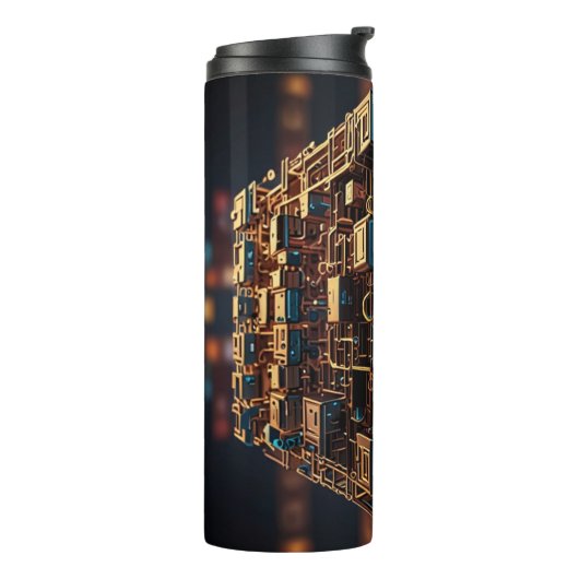 Mug CryptoCafé Thermosbecher (Nach links gedreht)