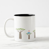 Mug cup (Baobab Trees) Zweifarbige Tasse (Links)