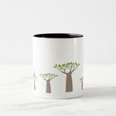 Mug cup (Baobab Trees) Zweifarbige Tasse (Mittel)