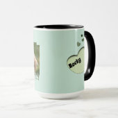Mug Customizable Pet Photo - "My Faithful Friend" Tasse (VorderseiteRechts)