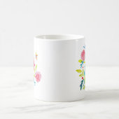 Mug Cute Pink Bird hat uns einen runtergeholt. Kaffeetasse (Mittel)