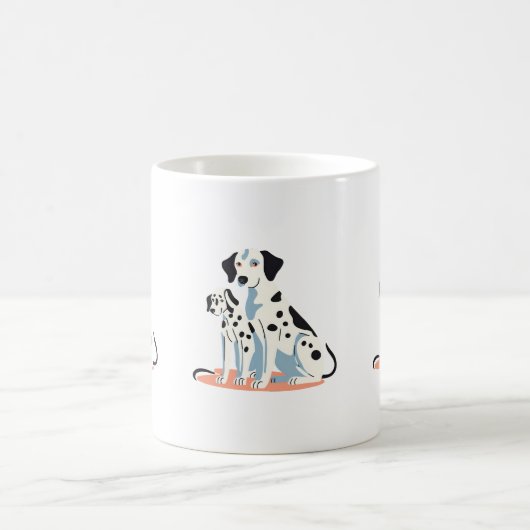 Mug Dalmatits Kaffeetasse (Mittel)