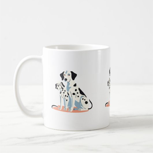 Mug Dalmatits Kaffeetasse (Links)
