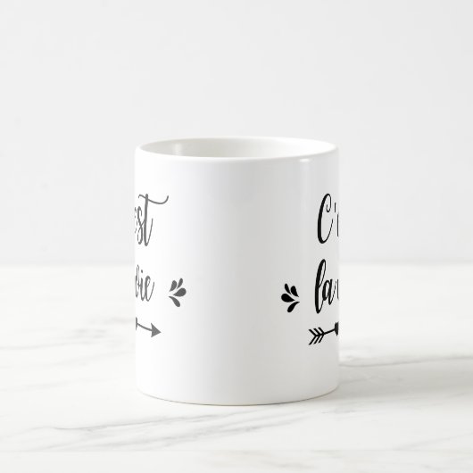 Mug "Das ist das Leben" Kaffeetasse (Mittel)