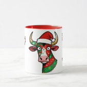 Mug de Noël vache rigolote – Mug festif Tasse (Zentrum)
