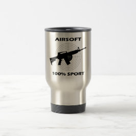 Mug De Travel Airsoft Reisebecher