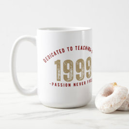 Mug - Dedicated to teaching since 1 | Teacher mug  Kaffeetasse