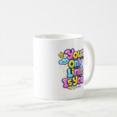 MUG - Deine einzige Grenze bist du Kaffeetasse (VorderseiteRechts)