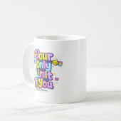 MUG - Deine einzige Grenze bist du Kaffeetasse (Vorderseite Links)