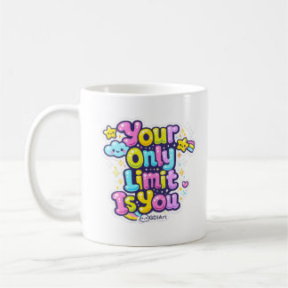 MUG - Deine einzige Grenze bist du Kaffeetasse