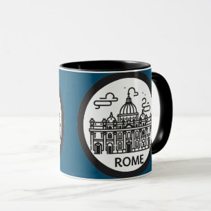 Mug, die Schönheit Roms Tasse