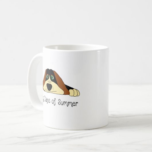 Mug - Dog Days of Summer Kaffeetasse (Vorderseite Links)