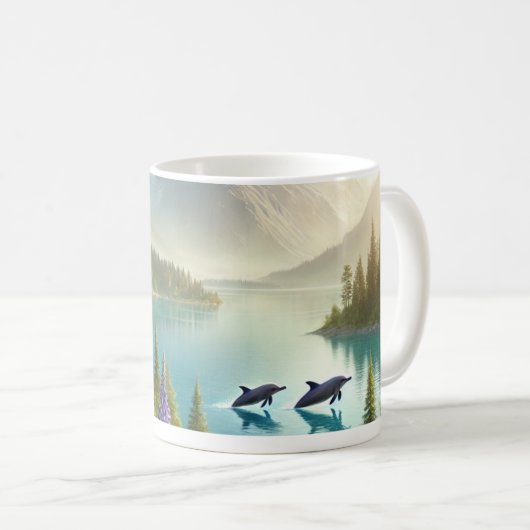 MUG DOPHIN KAFFEETASSE (VorderseiteRechts)